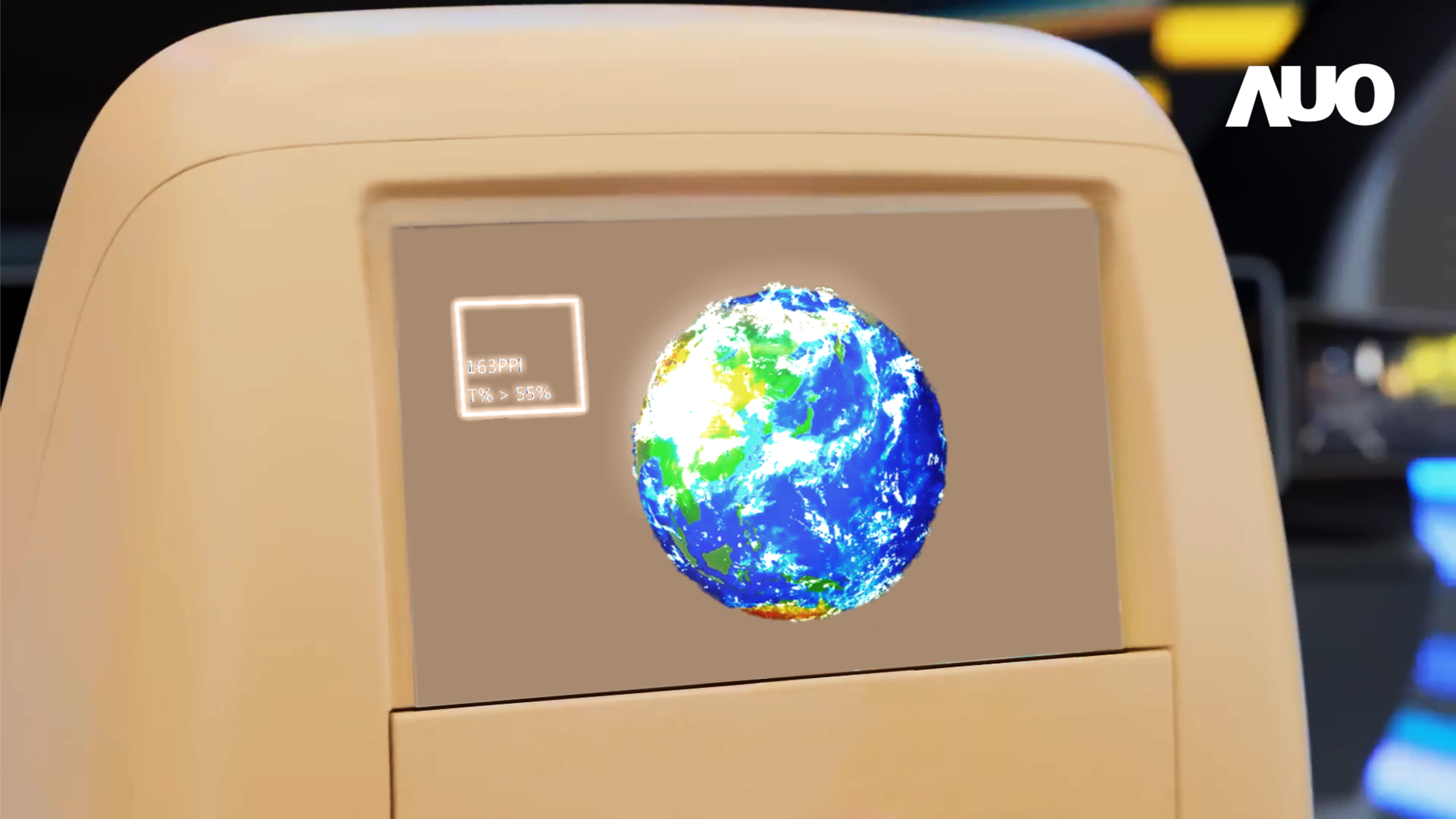 AUO overcomes design and process hurdles and releases the world’s highest-resolution 13.5-inch Transparent Micro LED display, with a pixel density of 163 ppi. AUO actively expands its presence in the smart automotive market, and explores infinite possibilities in transparent display applications